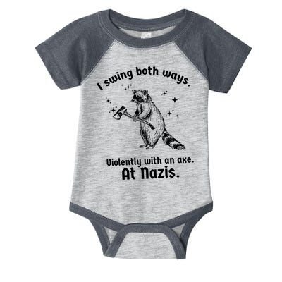 I Swing Both Ways Infant Baby Jersey Bodysuit