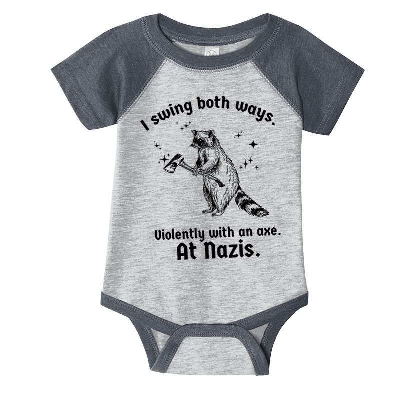 I Swing Both Ways Infant Baby Jersey Bodysuit