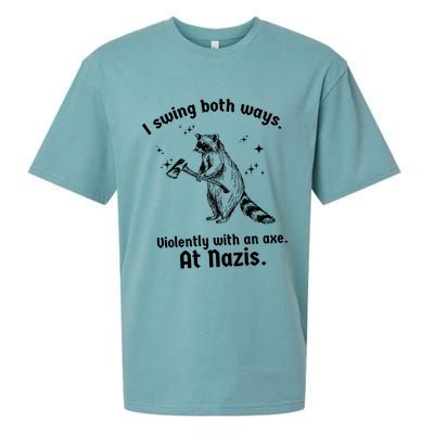 I Swing Both Ways Sueded Cloud Jersey T-Shirt