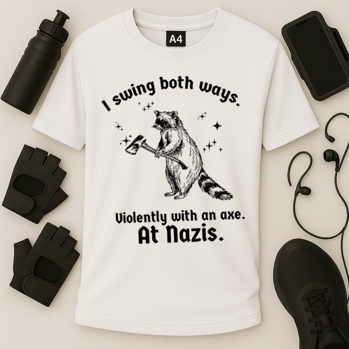 I Swing Both Ways Performance Shirt