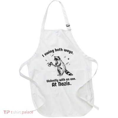 I Swing Both Ways Full-Length Apron With Pockets