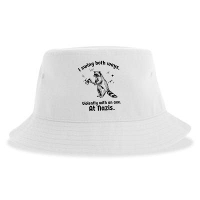 I Swing Both Ways Sustainable Bucket Hat