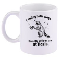 I Swing Both Ways 11oz C Handle Ceramic Mug