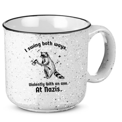 I Swing Both Ways 15oz Campfire Ceramic Mug