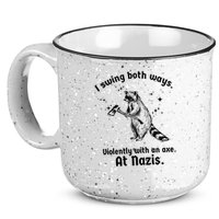 I Swing Both Ways 15oz Campfire Ceramic Mug