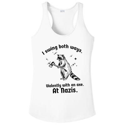 I Swing Both Ways Ladies PosiCharge Competitor Racerback Tank