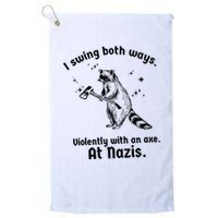 I Swing Both Ways Golf Towel