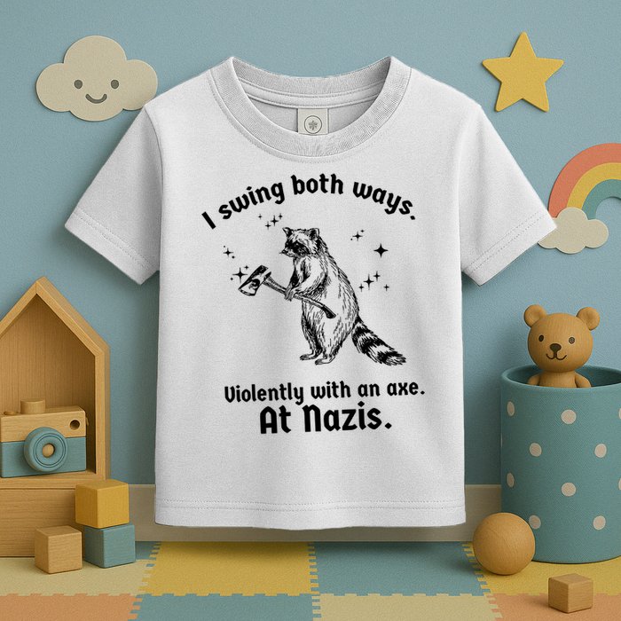 I Swing Both Ways Toddler T-Shirt