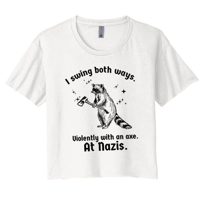 I Swing Both Ways Crop Top