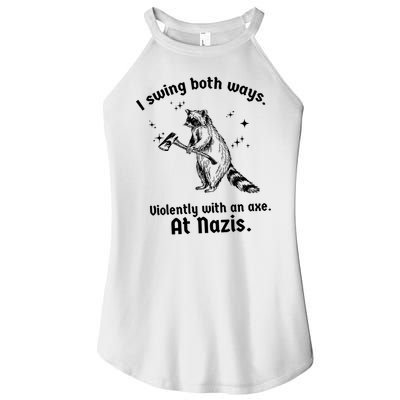 I Swing Both Ways Women's Perfect Tri Rocker Tank