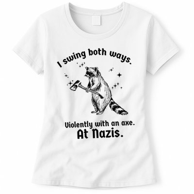 I Swing Both Ways Womens T-Shirt