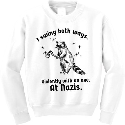 I Swing Both Ways Kids Sweatshirt