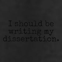 I Should Be Writing My Dissertation Funny Dissertation Knit Cap Winter Beanie