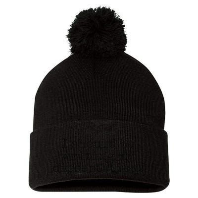 I Should Be Writing My Dissertation Funny Dissertation Pom Pom 12in Knit Beanie