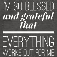 I'm So Blessed And Grateful That Everything Works Out For Me Vector Backpack