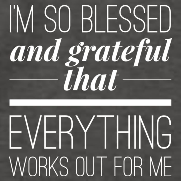 I'm So Blessed And Grateful That Everything Works Out For Me Vector Backpack