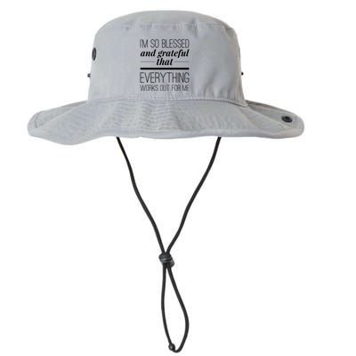 I'm So Blessed And Grateful That Everything Works Out For Me Bucket Hat