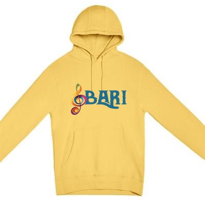 I Sing Baritone Barbershop Quartet Vocal Singer Funny Gift Premium Pullover Hoodie