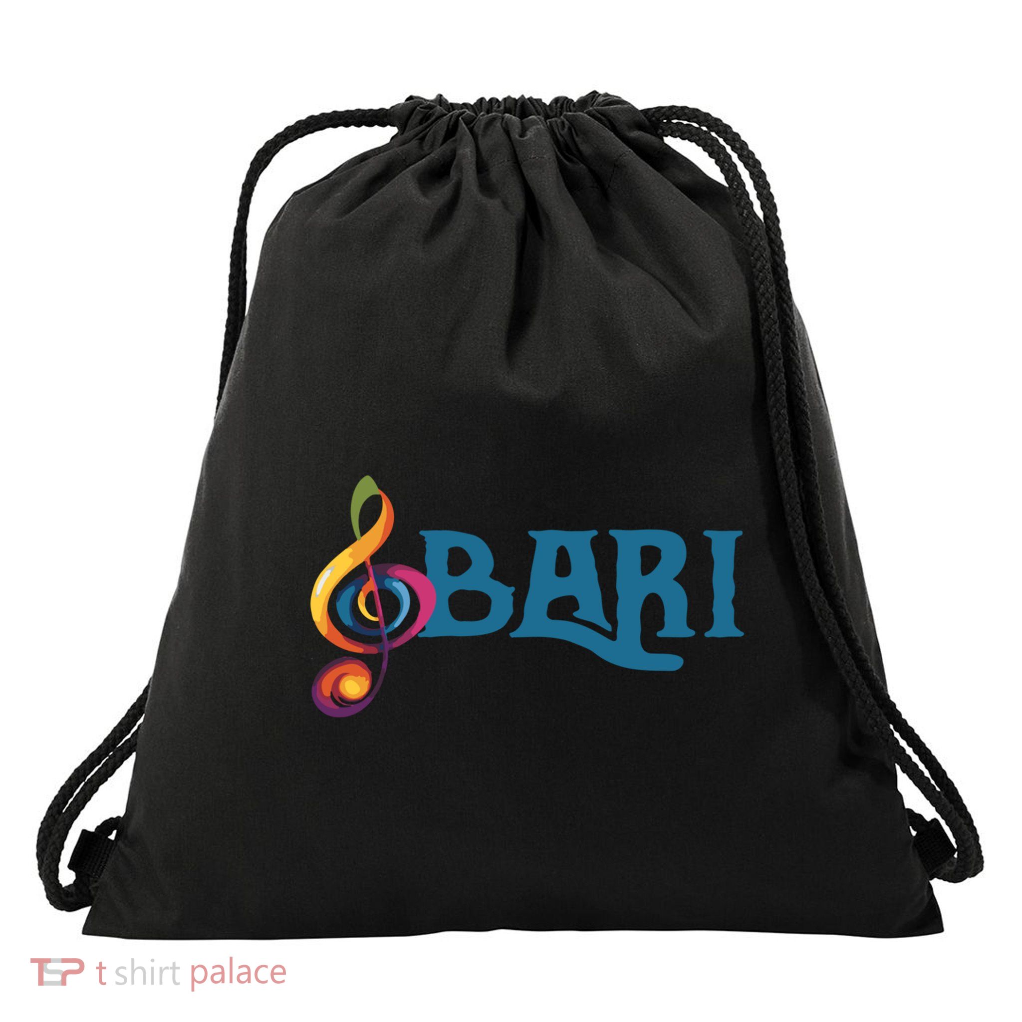 I Sing Baritone Barbershop Quartet Vocal Singer Funny Gift Drawstring Bag