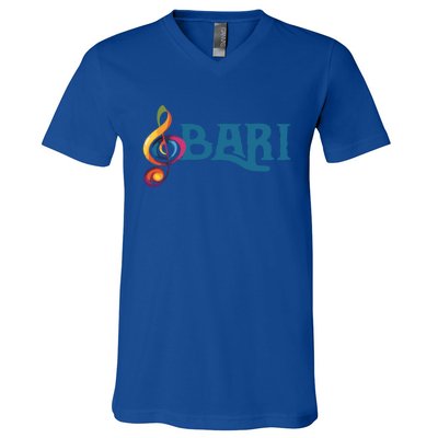 I Sing Baritone Barbershop Quartet Vocal Singer Funny Gift V-Neck T-Shirt