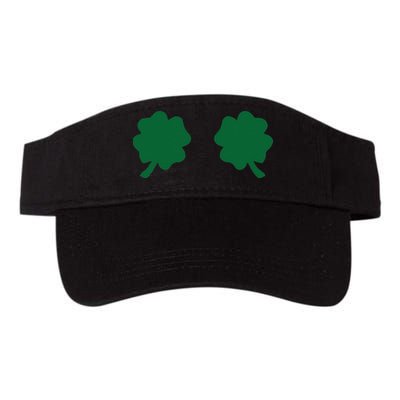 Irish Shamrock Boobs Funny St. Paddy's Day Visor