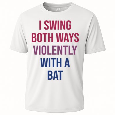 I Swing Both Ways Violently With A Bat Actual Joe Quinn Performance Shirt