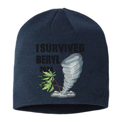 I Survived Beryl 2024 Support Squad Sustainable Beanie