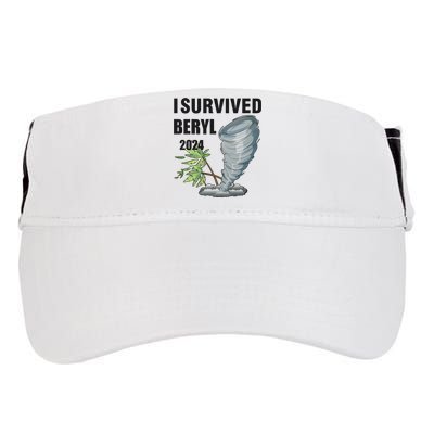 I Survived Beryl 2024 Support Squad Adult Drive Performance Visor