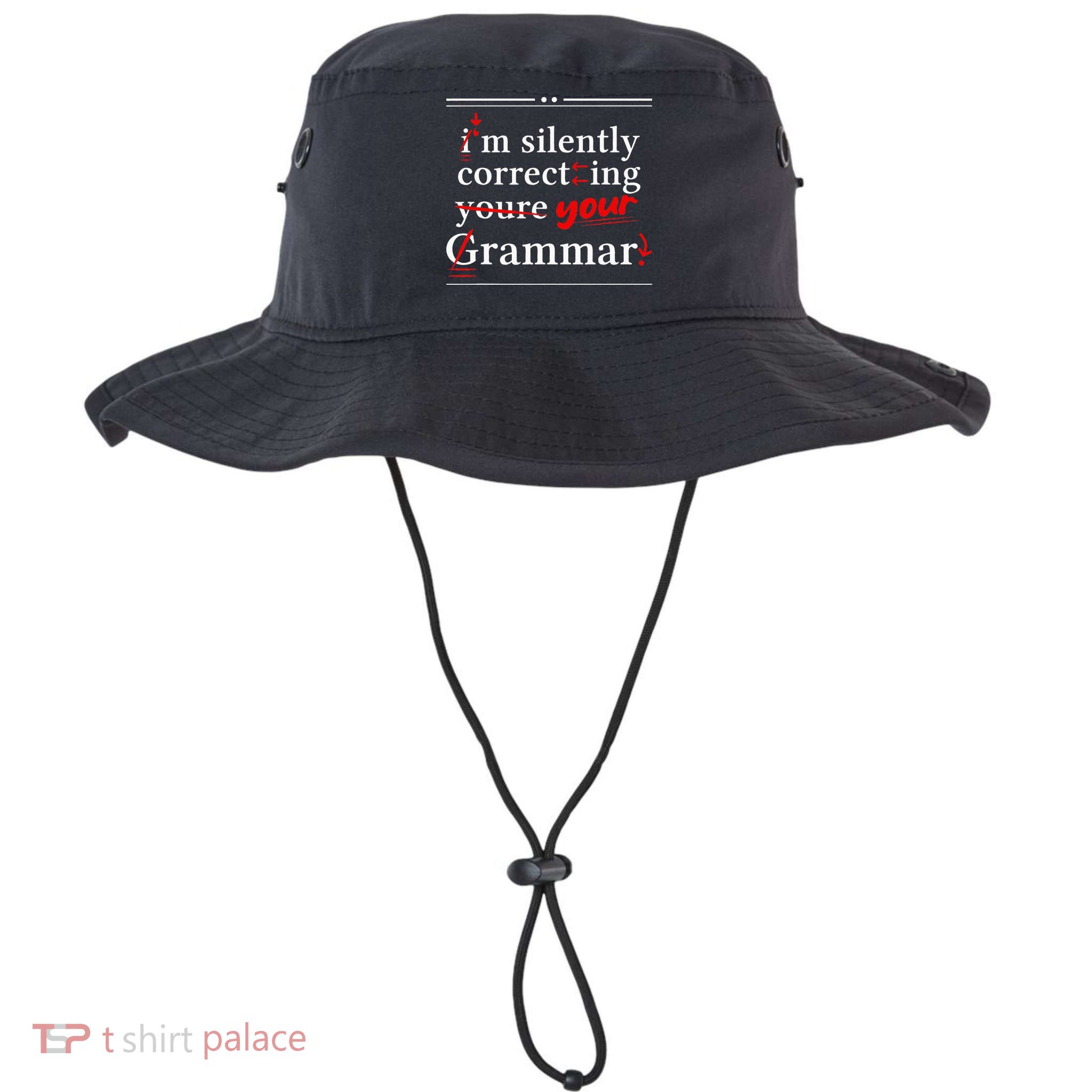 Im Silently Correcting Your Grammar For Grammar Police Bucket Hat