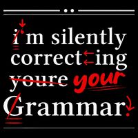 Im Silently Correcting Your Grammar For Grammar Police Drawstring Bag