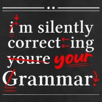 Im Silently Correcting Your Grammar For Grammar Police Golf Towel