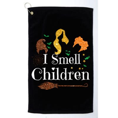 I Smell Children Funny Halloween Platinum Collection Golf Towel