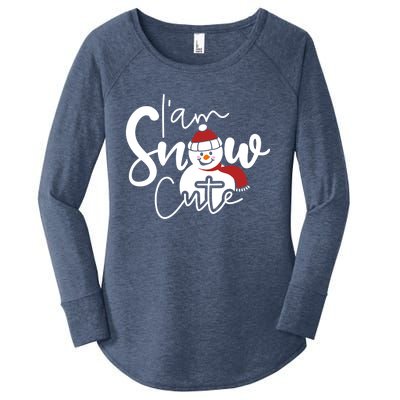 Im Snow Cute Funny Snow Merry Christmas Gift Women's Perfect Tri Tunic Long Sleeve Shirt