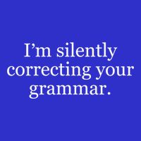 I'm Silently Correcting Your Grammar Meaningful Gift Short Acrylic Beanie