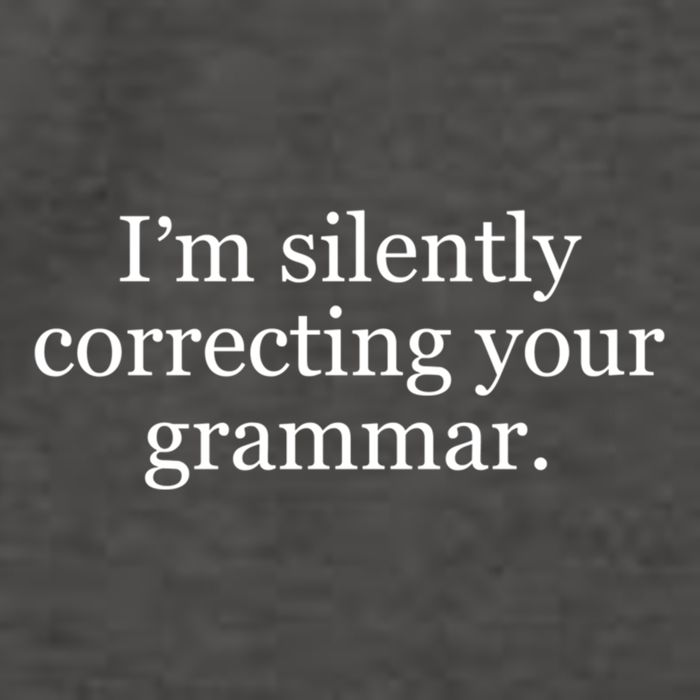 I'm Silently Correcting Your Grammar Meaningful Gift Vector Backpack
