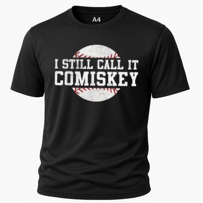 I Still Call It Comiskey Baseball Player Vintage Sport Cooling Performance Crew T-Shirt