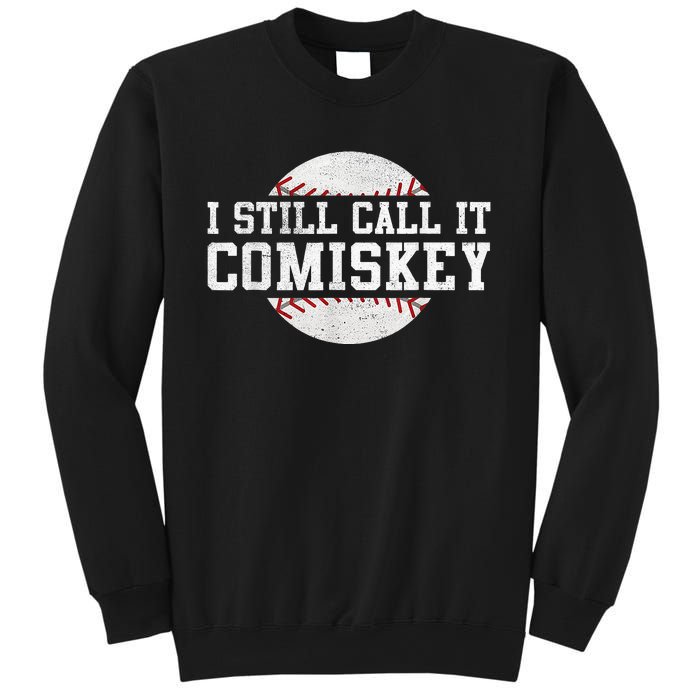 I Still Call It Comiskey Baseball Player Vintage Sport Sweatshirt