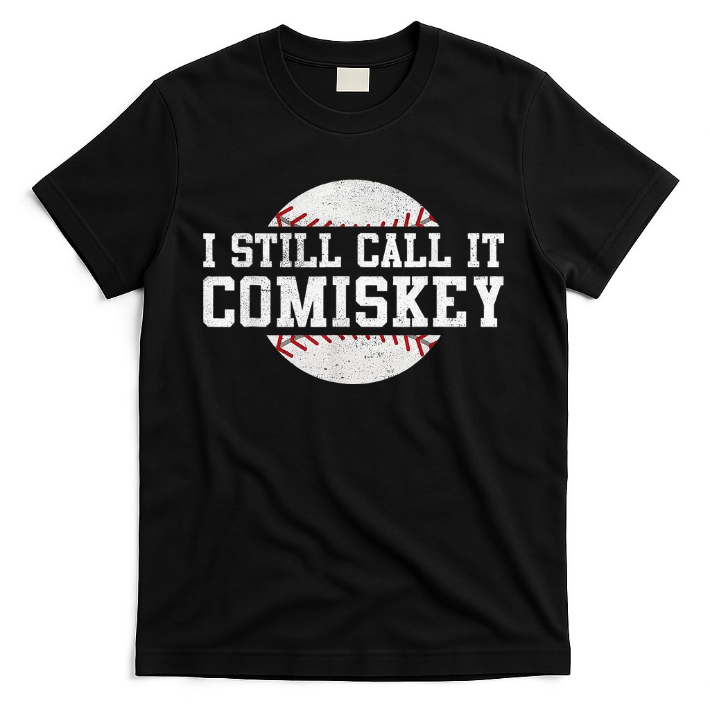 I Still Call It Comiskey Baseball Player Vintage Sport T-Shirt