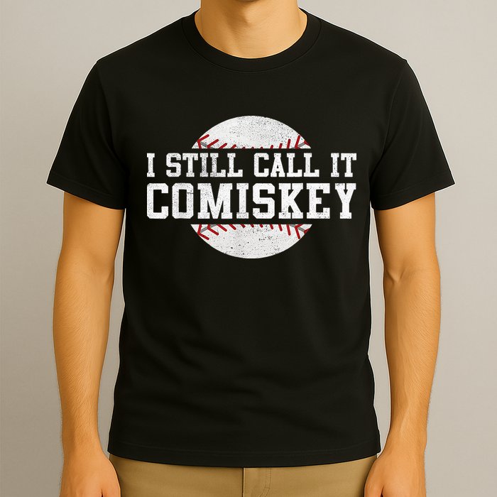 I Still Call It Comiskey Baseball Player Vintage Sport T-Shirt