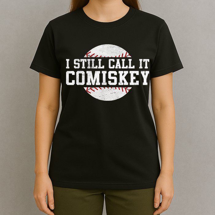 I Still Call It Comiskey Baseball Player Vintage Sport T-Shirt