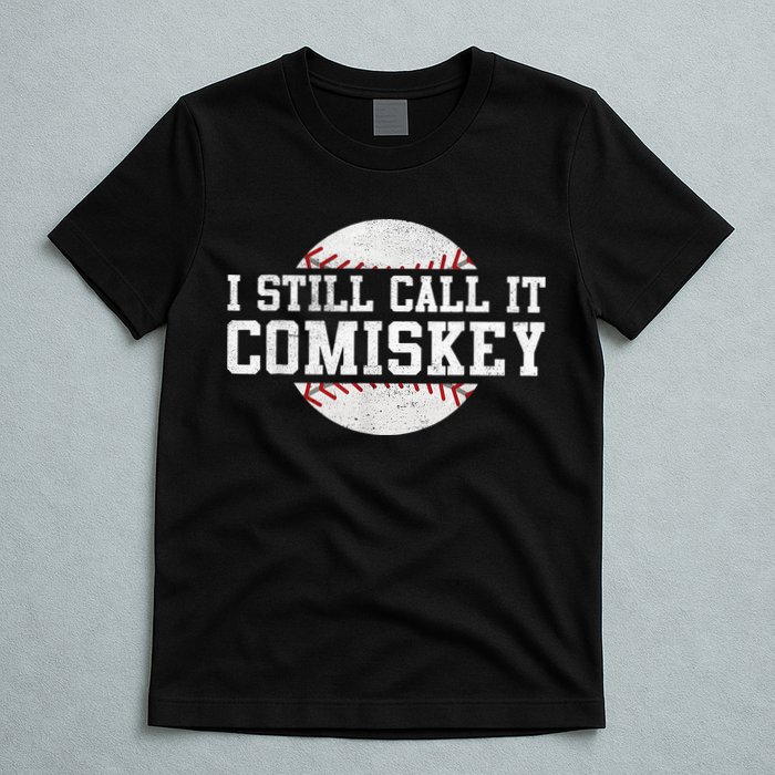I Still Call It Comiskey Baseball Player Vintage Sport T-Shirt