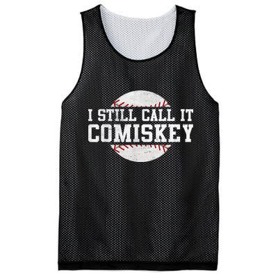 I Still Call It Comiskey Baseball Player Vintage Sport Mesh Reversible Basketball Jersey Tank