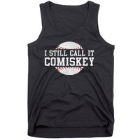 I Still Call It Comiskey Baseball Player Vintage Sport Tank Top