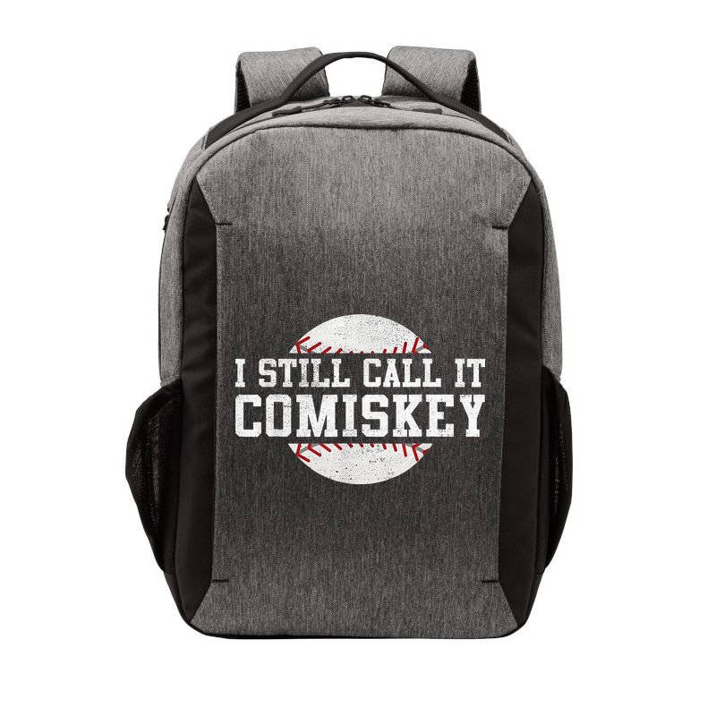 I Still Call It Comiskey Baseball Player Vintage Sport Vector Backpack