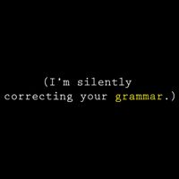 I'm Silently Correcting Your Grammar 16 in Basic Backpack