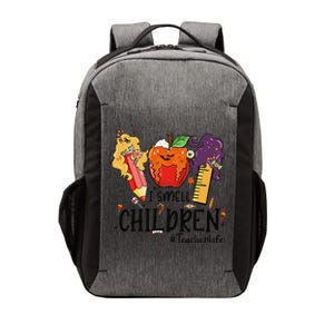 I Smell Children Teacher Halloween Spooky Trick Or Teach Vector Backpack