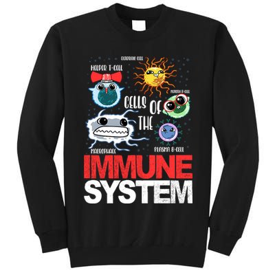 Immune System Cells Biology Cell Science Humor Tall Sweatshirt