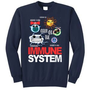 Immune System Cells Biology Cell Science Humor Tall Sweatshirt