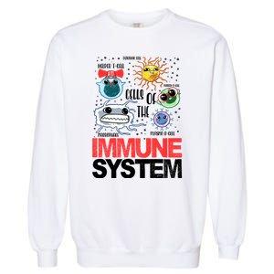 Immune System Cells Biology Cell Science Humor Garment-Dyed Sweatshirt