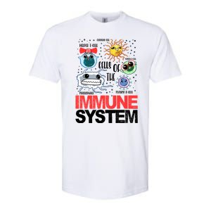 Immune System Cells Biology Cell Science Humor Softstyle CVC T-Shirt